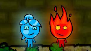 Fireboy & Watergirl in Forest Temple